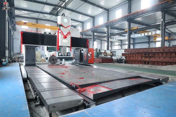 Flutningsdálkur CNC Gantry Milling Machine